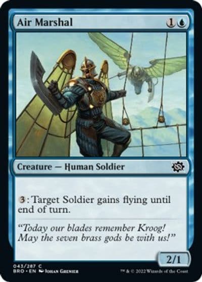 Air Marshal The Brothers' War Magic card