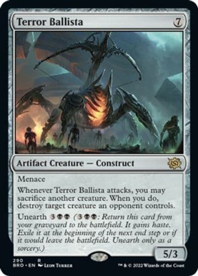 Terror Ballista The Brothers' War Magic card