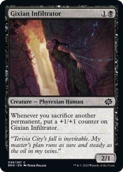 Gixian Infiltrator The Brothers' War Magic card