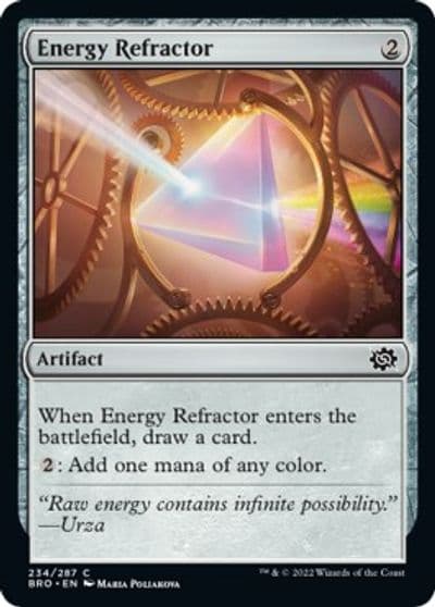 Energy Refractor The Brothers' War Magic card