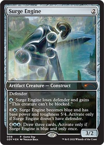 Surge Engine Game Day & Store Championship Promos Magic card