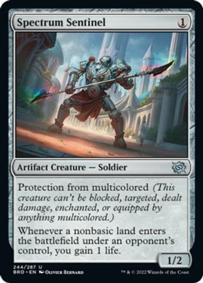 Spectrum Sentinel The Brothers' War Magic card