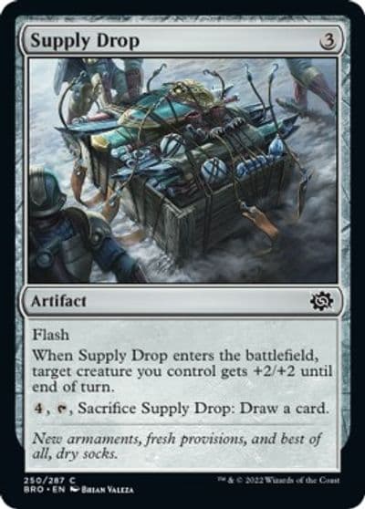 Supply Drop The Brothers' War Magic card