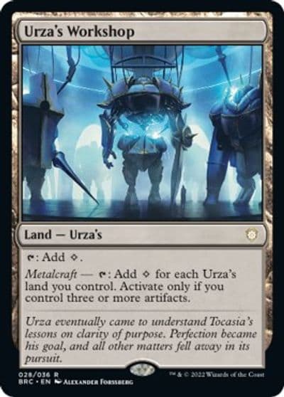 Urzas Workshop Commander: The Brothers' War Magic card