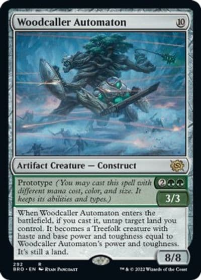 Woodcaller Automaton The Brothers' War Magic card