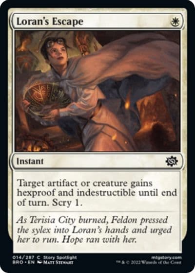 Lorans Escape The Brothers' War Magic card