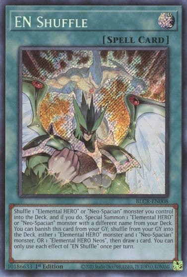EN Shuffle Battles of Legend: Crystal Revenge Yu-Gi-Oh! card