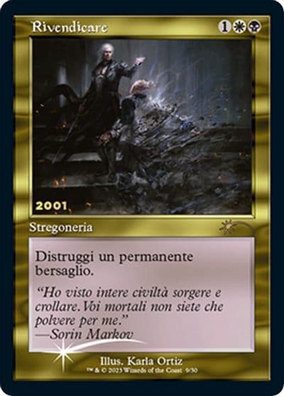 Vindicate IT Exclusive 30th Anniversary Promos Magic card