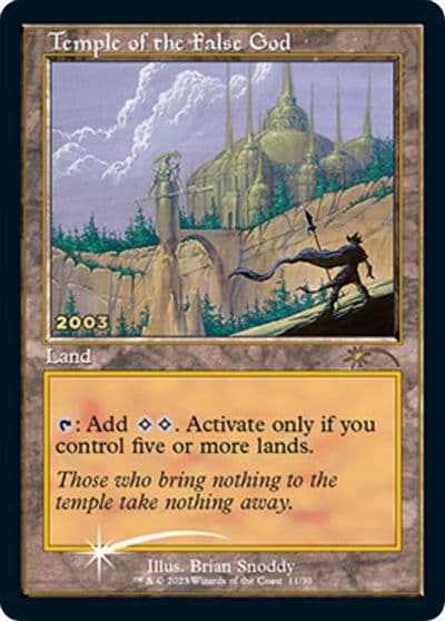 Temple of the False God 30th Anniversary Promos Magic card