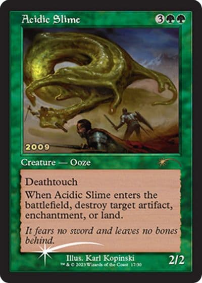 Acidic Slime 30th Anniversary Promos Magic card