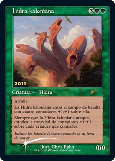 Kalonian Hydra ES Exclusive 30th Anniversary Promos Magic card