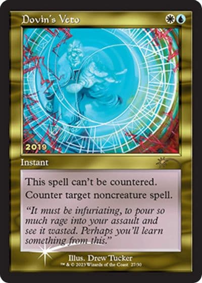 Dovins Veto 30th Anniversary Promos Magic card