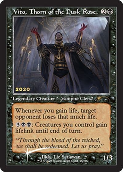 Vito Thorn of the Dusk Rose 30th Anniversary Promos Magic card