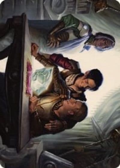Tocasias Welcome Art Card Art Series: The Brothers' War Magic card