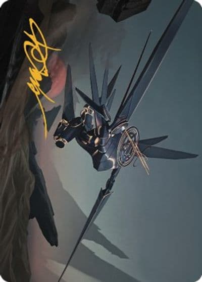 Steel Seraph Art Card Gold Stamped Signature Art Series: The Brothers' War Magic card