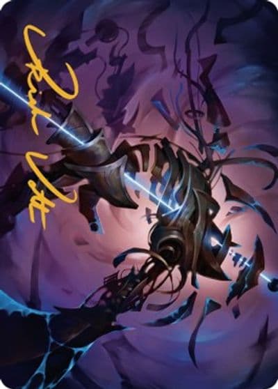 Defabricate Art Card Gold Stamped Signature Art Series: The Brothers' War Magic card