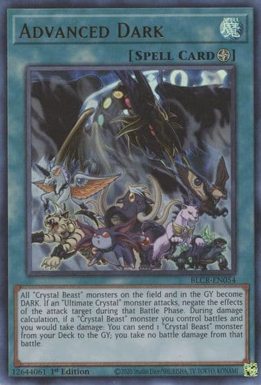 Advanced Dark Battles of Legend: Crystal Revenge Yu-Gi-Oh! card