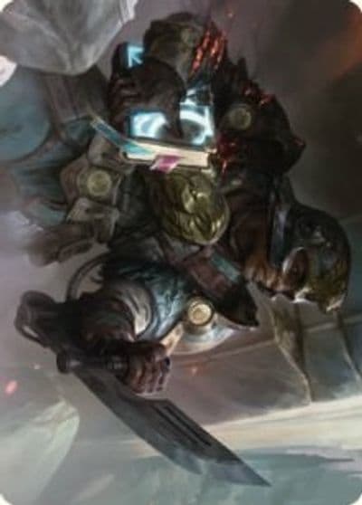 Retrieval Agent Art Card Art Series: The Brothers' War Magic card