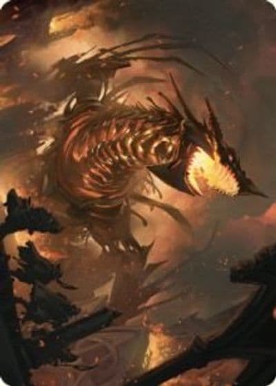 The Fall of Kroog Art Card Art Series: The Brothers' War Magic card
