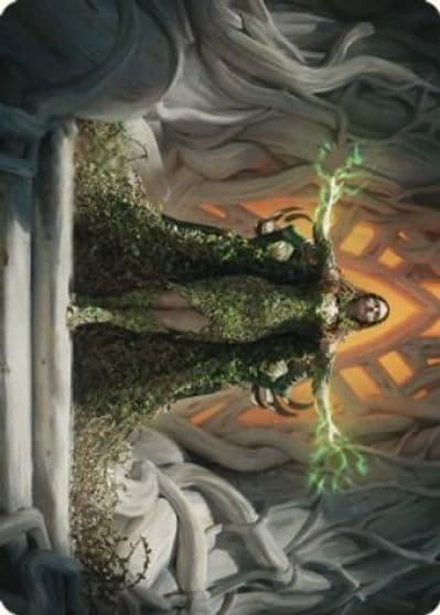 Titania Voice of Gaea Art Card Art Series: The Brothers' War Magic card