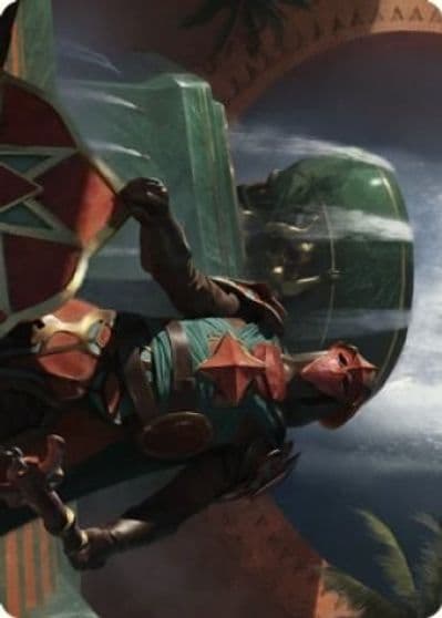 Tomakul Honor Guard Art Card Art Series: The Brothers' War Magic card