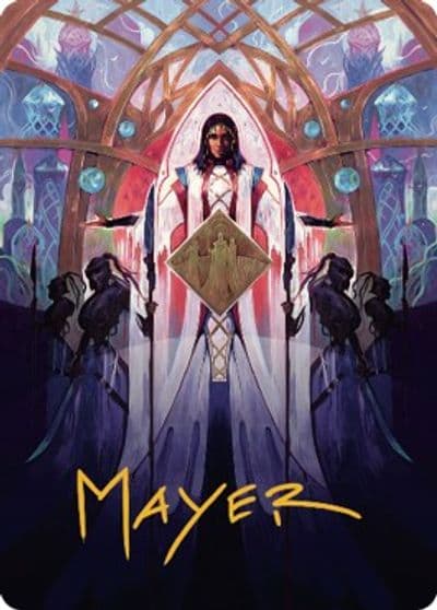 Kaylas Command Art Card Gold Stamped Signature Art Series: The Brothers' War Magic card