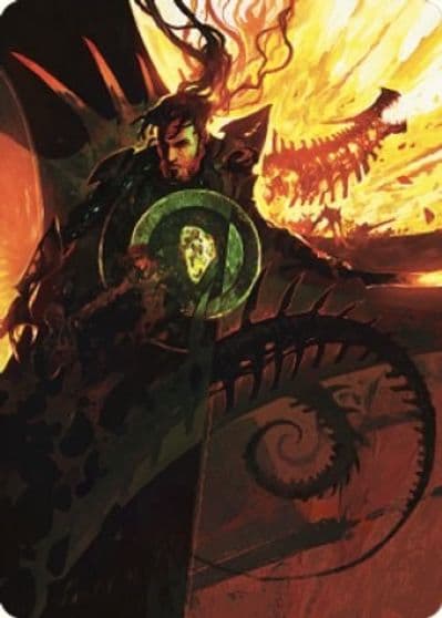 Mishras Command Art Card Art Series: The Brothers' War Magic card
