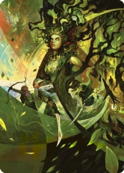 Titanias Command Art Card Art Series: The Brothers' War Magic card