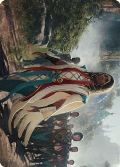 Queen Kayla bin Kroog Art Card Art Series: The Brothers' War Magic card