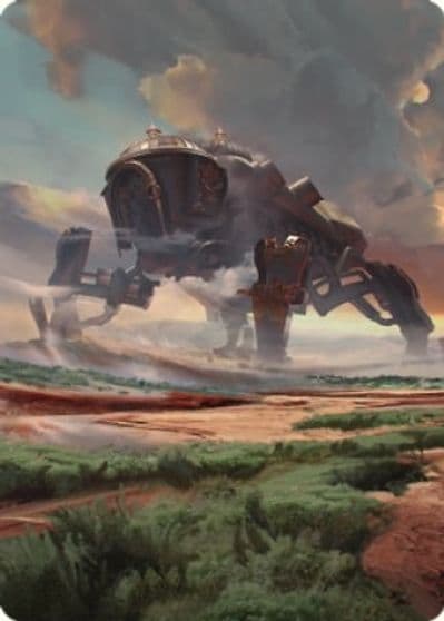 Plains 48 Art Card Art Series: The Brothers' War Magic card