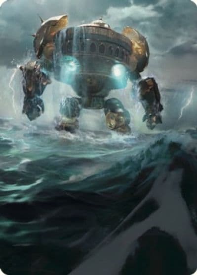 Island Art Card Art Series: The Brothers' War Magic card