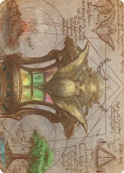 Chromatic Lantern Art Card Art Series: The Brothers' War Magic card