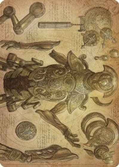 Foundry Inspector Art Card Art Series: The Brothers' War Magic card