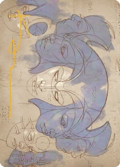 Helm of the Host Art Card Gold Stamped Signature Art Series: The Brothers' War Magic card