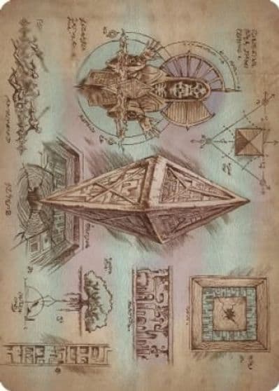 Keening Stone Art Card Art Series: The Brothers' War Magic card