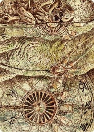 Phyrexian Processor Art Card Art Series: The Brothers' War Magic card
