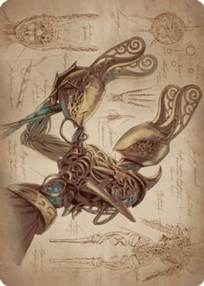Self Assembler Art Card Art Series: The Brothers' War Magic card