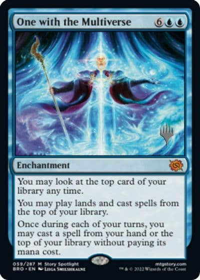 One with the Multiverse Promo Pack: The Brothers' War Magic card