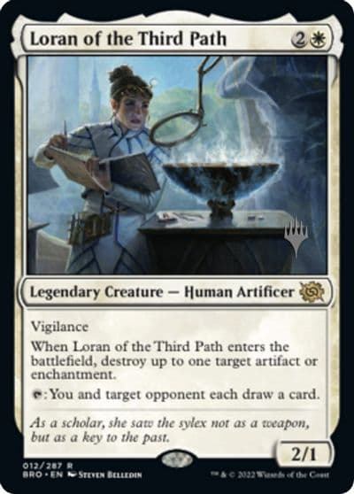 Loran of the Third Path Promo Pack: The Brothers' War Magic card