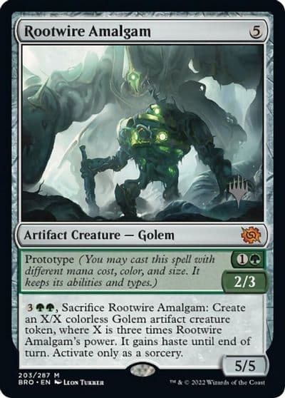 Rootwire Amalgam Promo Pack: The Brothers' War Magic card