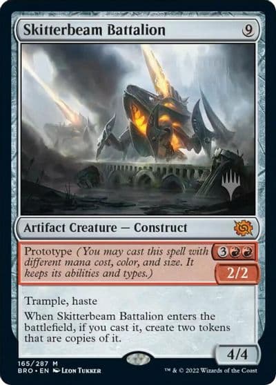 Skitterbeam Battalion Promo Pack: The Brothers' War Magic card