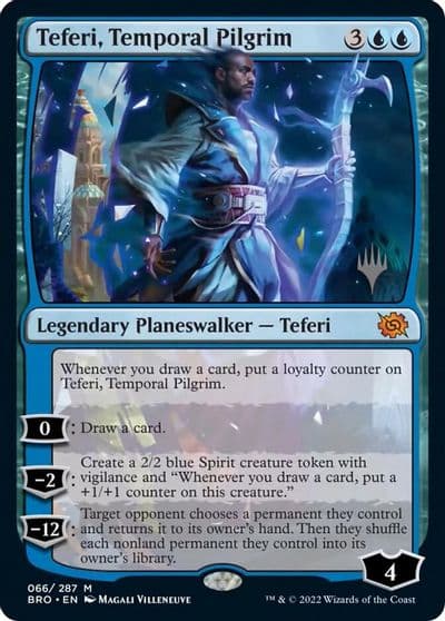 Teferi Temporal Pilgrim Promo Pack: The Brothers' War Magic card
