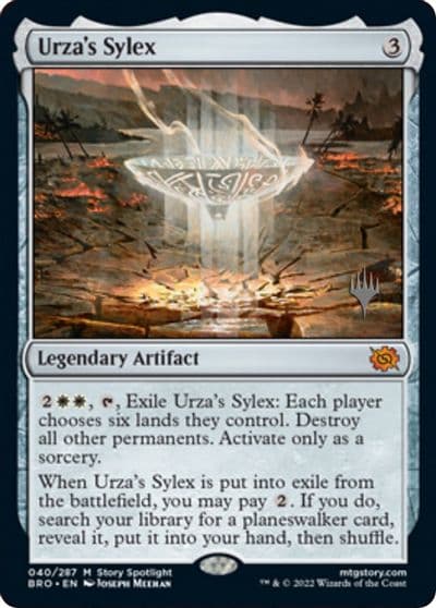 Urzas Sylex Promo Pack: The Brothers' War Magic card
