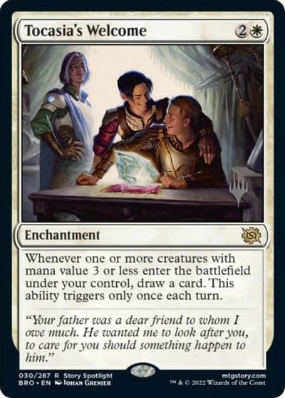 Tocasias Welcome Promo Pack: The Brothers' War Magic card