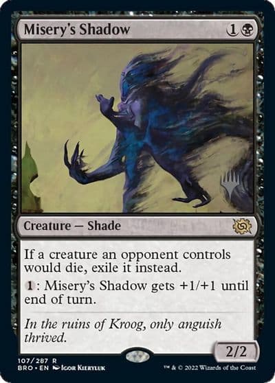 Miserys Shadow Promo Pack: The Brothers' War Magic card