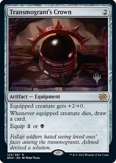 Transmogrants Crown Promo Pack: The Brothers' War Magic card
