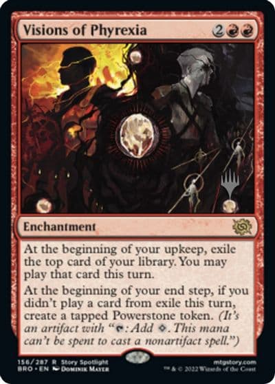 Visions of Phyrexia Promo Pack: The Brothers' War Magic card