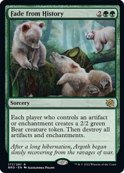 Fade from History Promo Pack: The Brothers' War Magic card