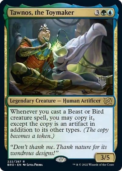 Tawnos the Toymaker Promo Pack: The Brothers' War Magic card