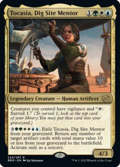 Tocasia Dig Site Mentor Promo Pack: The Brothers' War Magic card